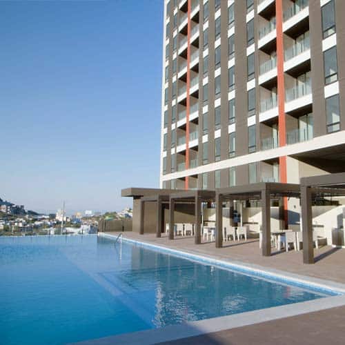 Departamento moderno con vista a la ciudad